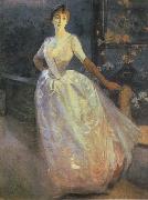 Albert Besnard Portrait of Madame Roger Jourdain Sweden oil painting artist